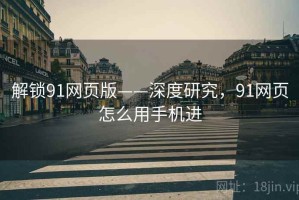 解锁91网页版——深度研究，91网页怎么用手机进