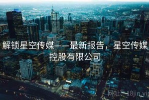 解锁星空传媒——最新报告，星空传媒控股有限公司