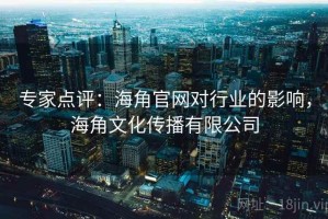 专家点评：海角官网对行业的影响，海角文化传播有限公司