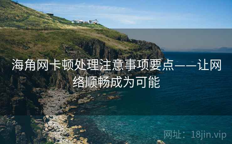 海角网卡顿处理注意事项要点——让网络顺畅成为可能