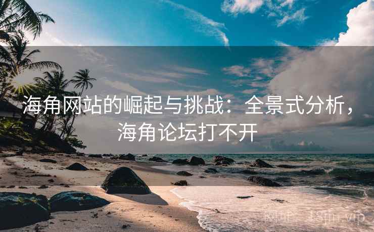 海角网站的崛起与挑战：全景式分析，海角论坛打不开